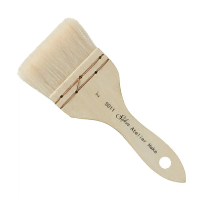 Silver Brush - Pinceles Silver Brush Atelier Hake Mango Corto - Somos Color