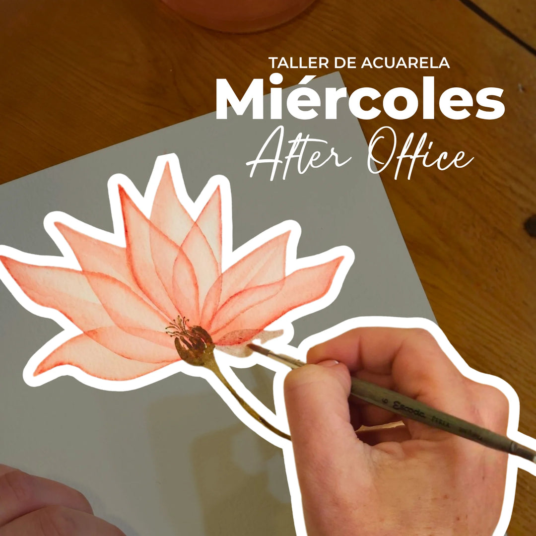 Taller de Acuarela · After Office · Miércoles 17:30 a 19:30