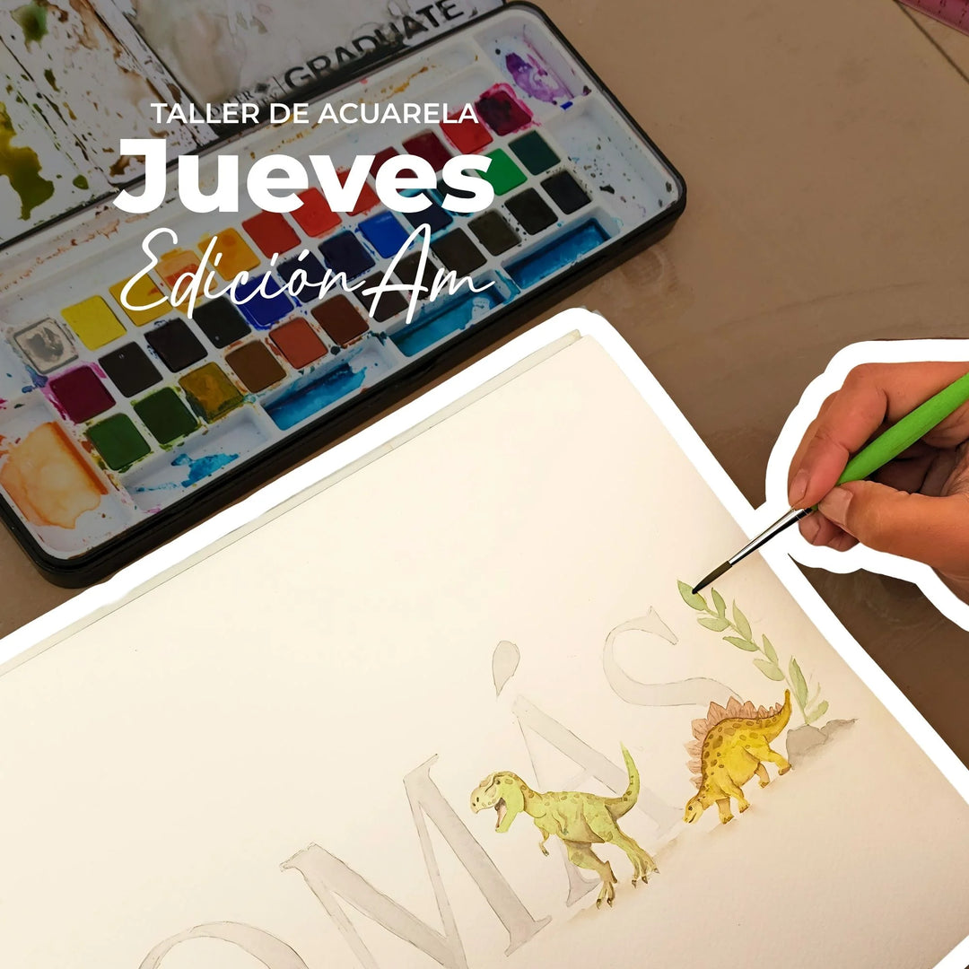 Taller de Acuarela · AM · Jueves 09:30 a 12:30