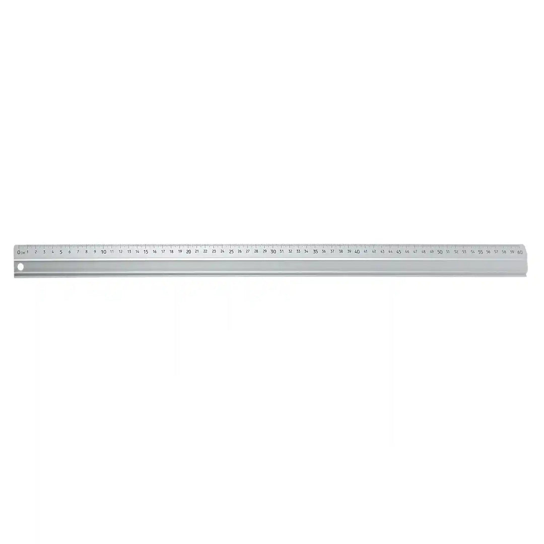 Regla de aluminio antideslizante para corte de 60cm