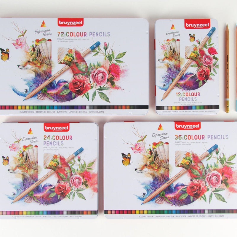 Bruynzeel - Lápices De Colores Expression Series Set 12 - Somos Color
