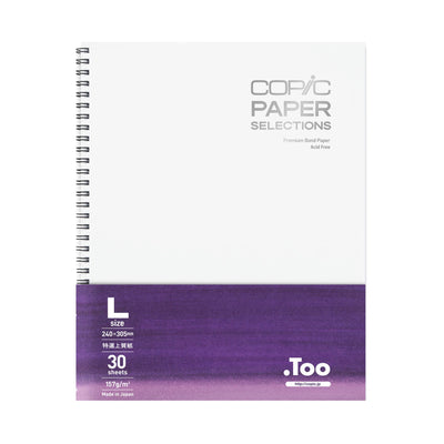 Copic - Croquera Papel Copic Selections Premium Bond 30 hojas 157gr L 24x30cm - Somos Color