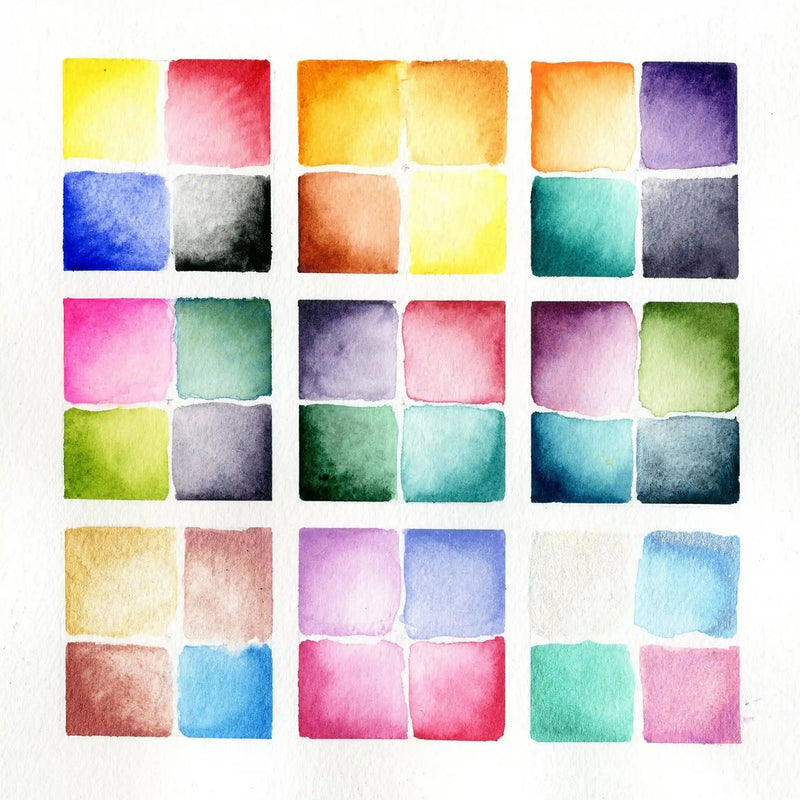 Daniel Smith - Acuarelas Carta de Puntos Daniel Smith 36 colores Confetti - Somos Color