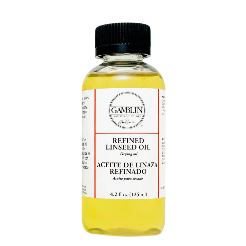 Gamblin - Aceite de Linaza Refinado Gamblin 125 ml - Somos Color