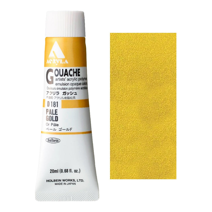 Holbein-Acryla Gouache Tubos 20ml - Somos Color