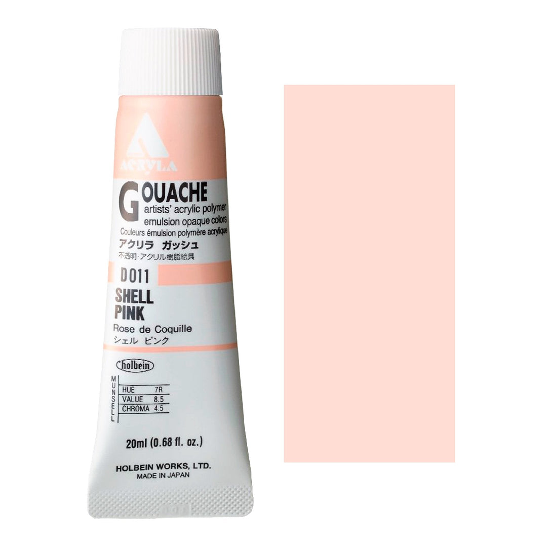 Holbein - Acryla Gouache Holbein Tubos 20ml - Somos Color