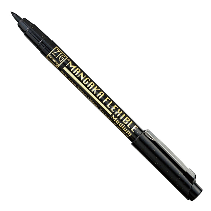 Kuretake - Marcadores Punta Pincel Zig Cartoonist Mangaka Flexible - Somos Color