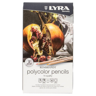 Lyra - Lápices de Colores Polycolor Lyra Rembrandt Set 12 Colores - Somos Color