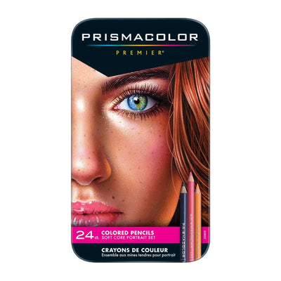 Prismacolor - Lápices De Colores Premiere Soft Core Set 24 Colores Retrato - Somos Color