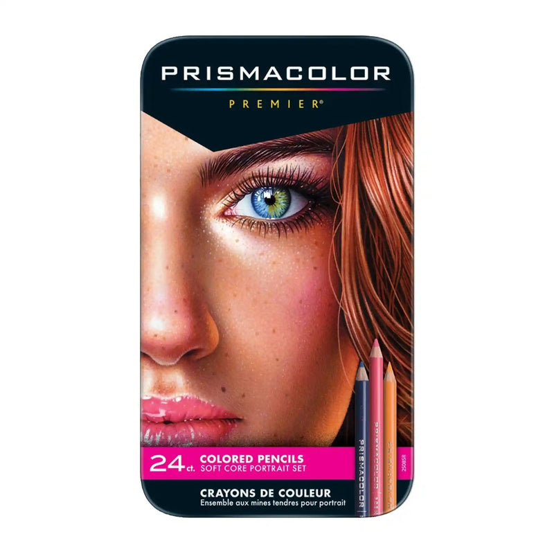 Prismacolor - Lápices De Colores Premiere Soft Core Set 24 Colores Retrato - Somos Color