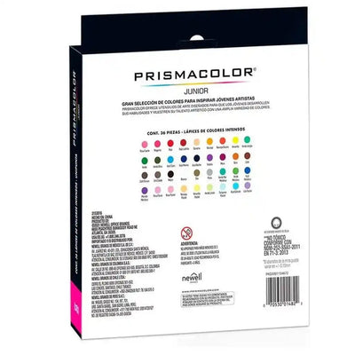 Prismacolor - Lápices De Colores Prismacolor Junior Set 36 Colores Intensos Unipunta - Somos Color