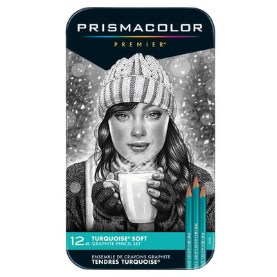 Prismacolor - Lápices de Grafito Prismacolor Premier Set Suave 12 Piezas - Somos Color
