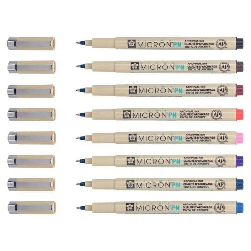 Sakura - Marcadores Sakura Pigma Plastic Nib - Somos Color