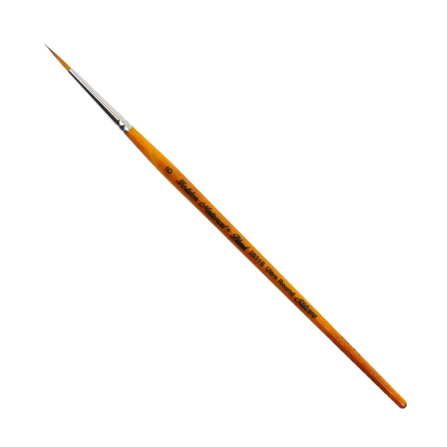 Silver Brush - Pinceles Silver Brush Golden Natural Mango Corto Ultra Redondo - Somos Color