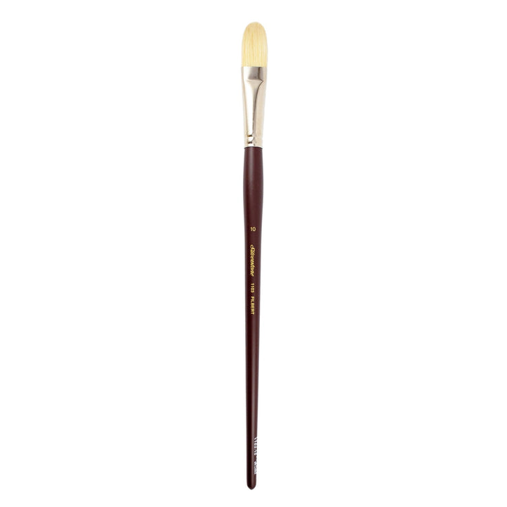 Silver Brush - Pinceles Silver Brush Silverstone Mango Largo Filberts - Somos Color