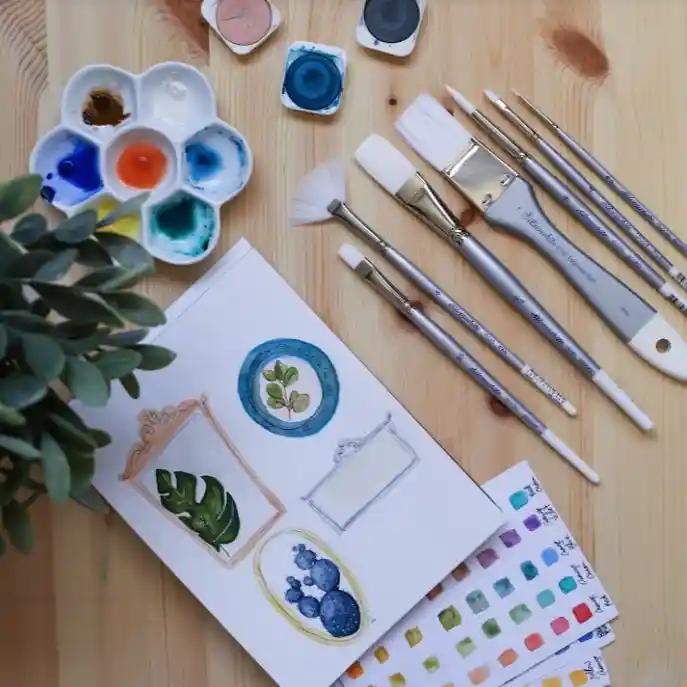 Silver Brush - Pinceles Silver Brush Silverwhite Mango Corto Bright - Somos Color