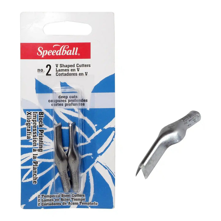 Speedball - Gubias para Linóleo Speedball Sets de 2 unidades - Somos Color