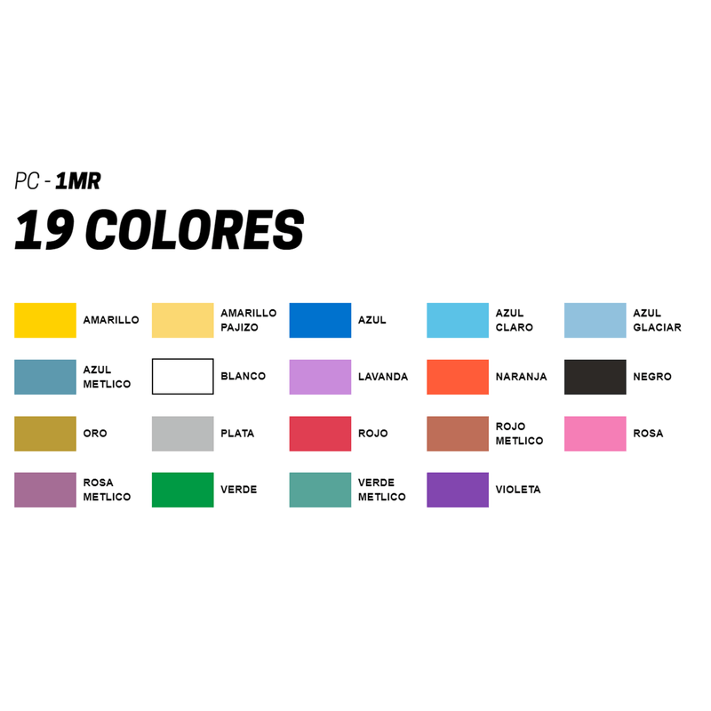 Uni - Marcadores de Pintura Opaca Posca 1MR - Somos Color
